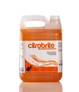 Michem Citrobrite professional citrus cleaner in a 5 litre container