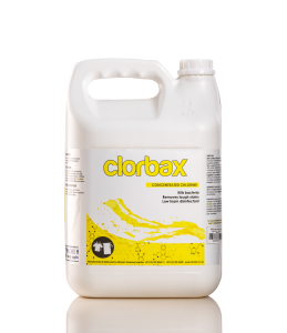 Michem Clorbax professional chlorine disinfectant in a 25 litre container