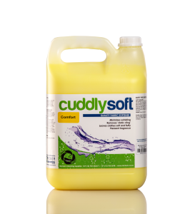 Michem CuddlySoft professional fabric softener in a 5 litre container