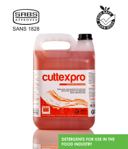 Michem CuttexPro heavy-duty oven and grill cleaner for commercial kitchens in a 5 litre container