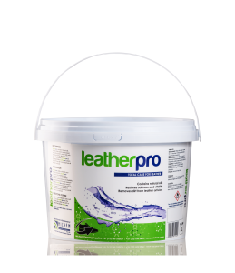 Michem LeatherPro professional leather cleaner and conditioner in a 5L container