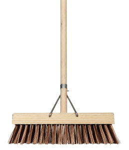 Michem 300mm gutter sweeper with stiff bristles for roads, gutters, pavements and outdoor commercial areas