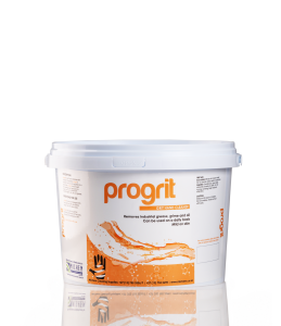 Michem ProGrit heavy-duty grit hand cleaner for removing grease, oil and industrial grime in a 5L container
