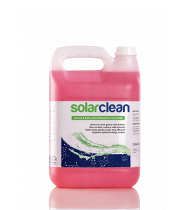 Michem SolarClean non-abrasive solar panel cleaner for residential and commercial solar panel maintenance in a 25L container