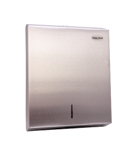 Michem Stainless Steel Folded Paper Towel Dispenser for commercial washrooms