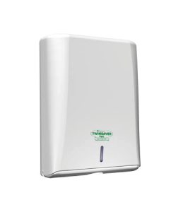 Twinsaver Folded Paper Towel Dispenser DIPAP914 with slimline lockable design